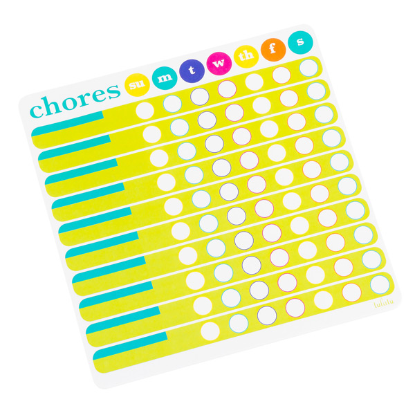 Container Store Chore Chart