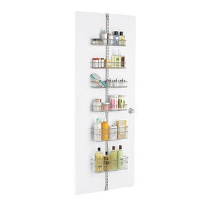 Platinum Elfa Utility Bathroom Door Wall Rack The Container Store