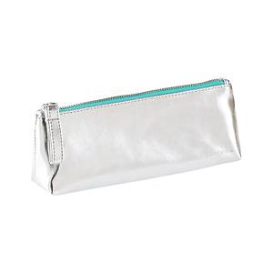 Poppin Metallic Pencil Pouches | The Container Store