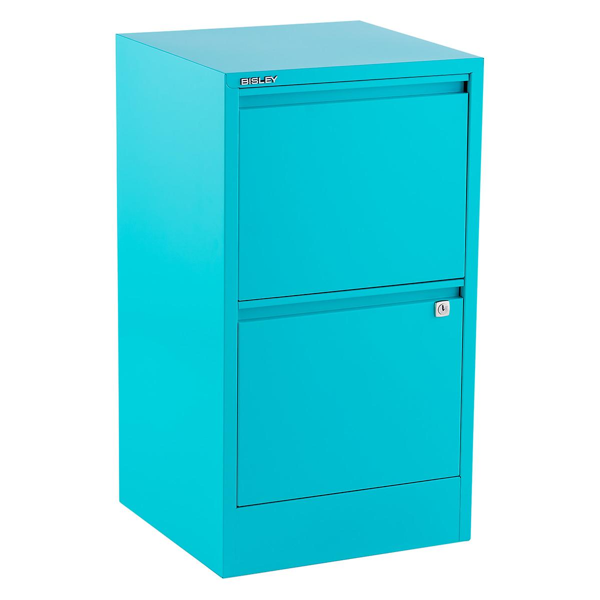 Bisley Aqua 2 3 Drawer Locking Filing Cabinets The Container