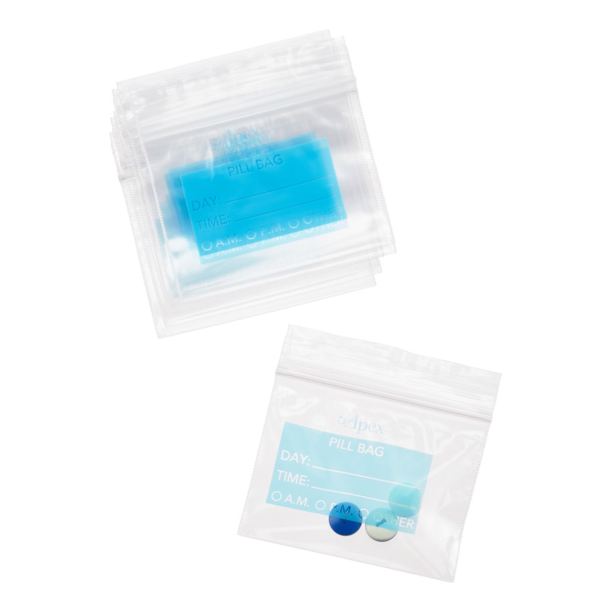 Buy Wholesale China Medical Zip Lock Pill Bag, Resealable Bag