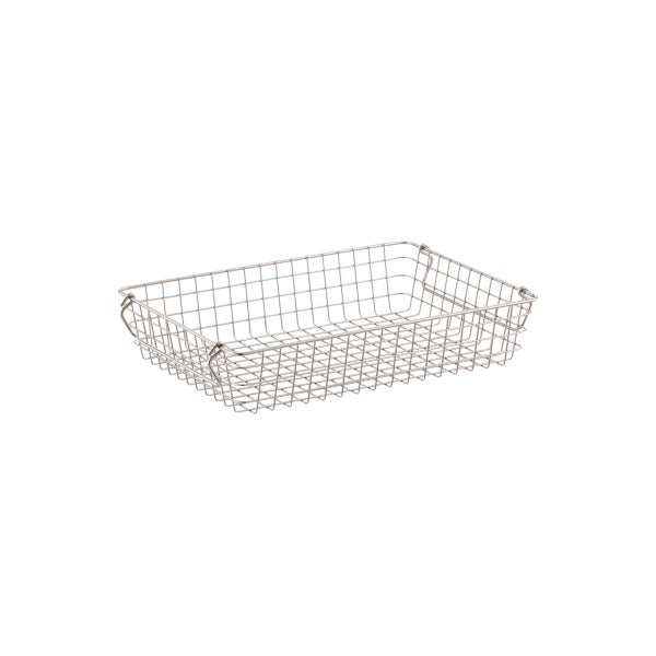 Stackable Wire Storage Baskets with Handles The Container Store