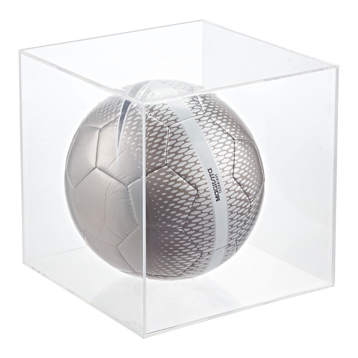 Ballqube Basketball & Soccer Ball Display Cube The Container Store