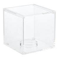 The Container Store Luxe Premium Acrylic Baseball Display Cube Clear