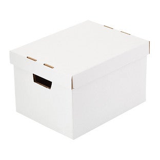 cardboard file boxes