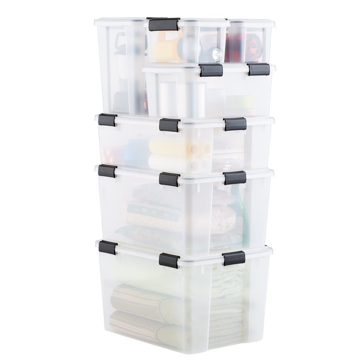 Clear Weathertight Totes The Container