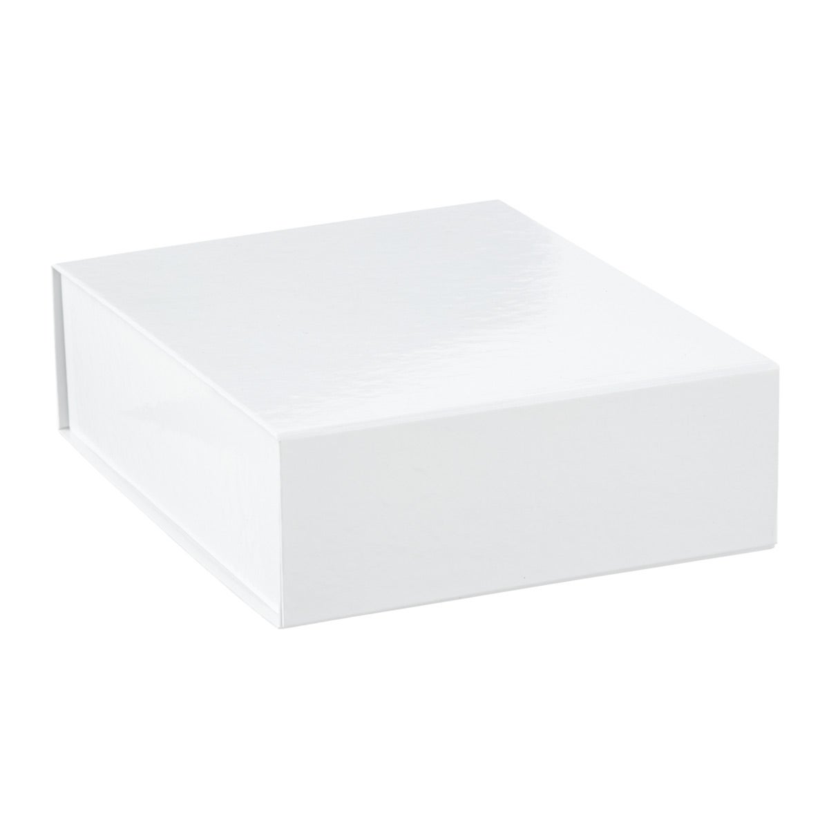 Glossy White Collapsible Gift Boxes | The Container Store