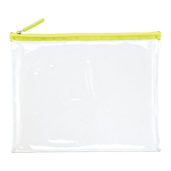 Zippered Clear Pouch