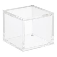 The Container Store Luxe Large Acrylic Storage Box Clear