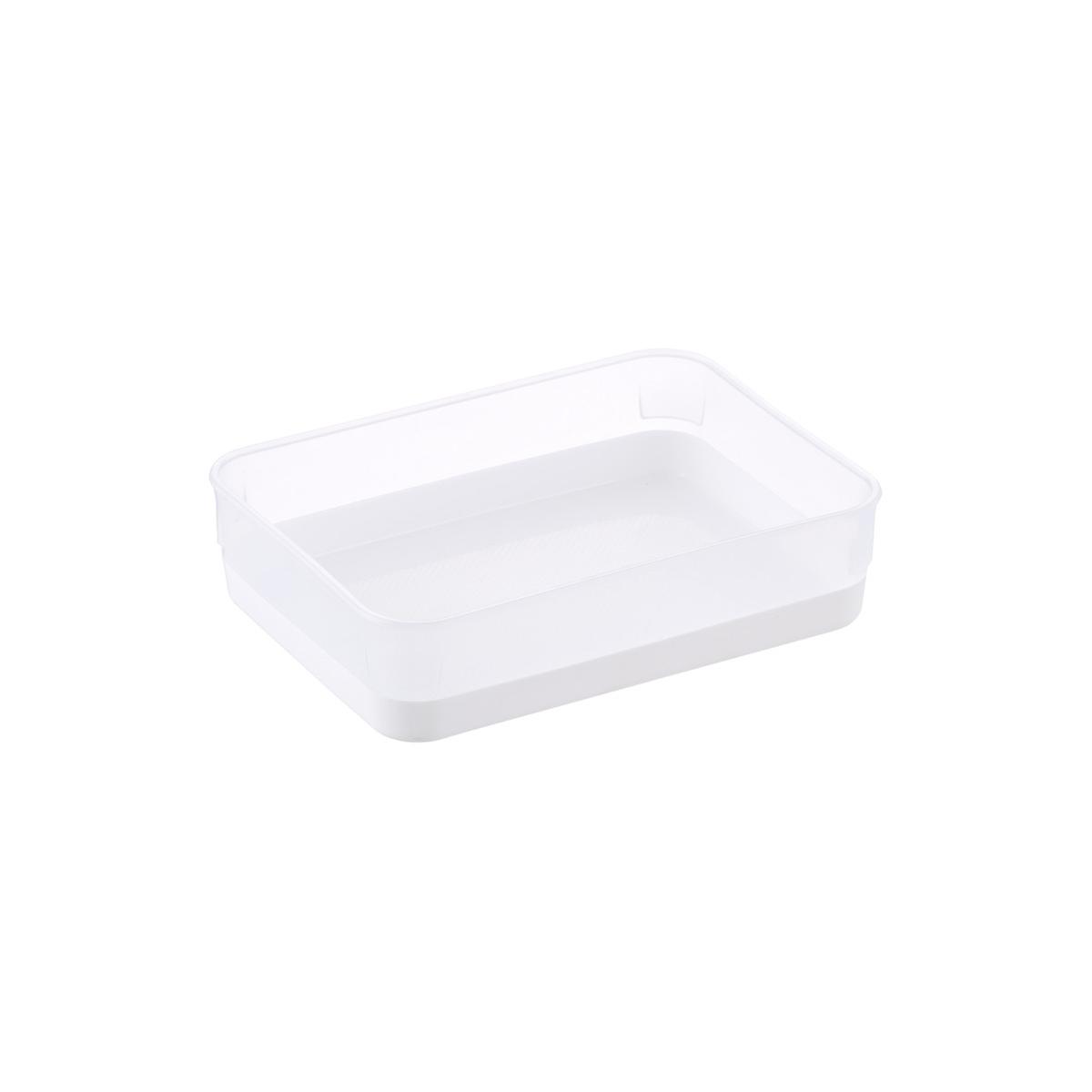 Clear White Drawer Organizer Trays The Container Store