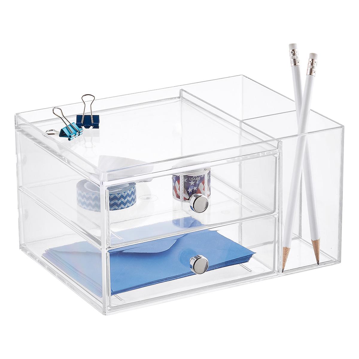 2 Drawer Desk Organizer The Container Store