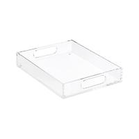The Container Store Luxe Small Acrylic Letter Tray Clear