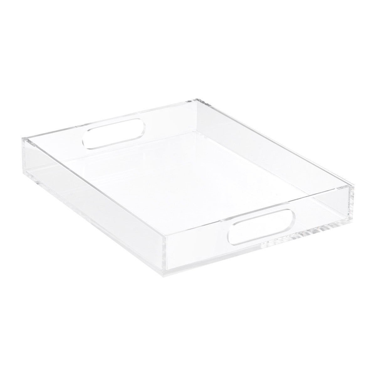 Large Premium Acrylic Paper Tray The Container Store