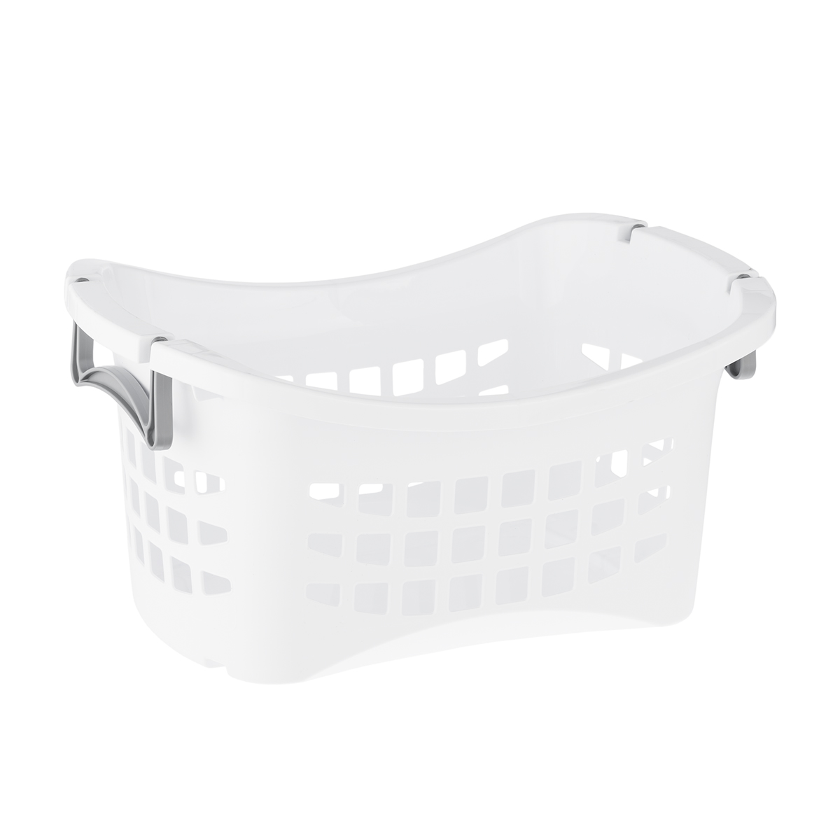 Hipster Laundry Basket 60.00 x 39.00 x 30.50 cm Assorted Colours Integral Handle 