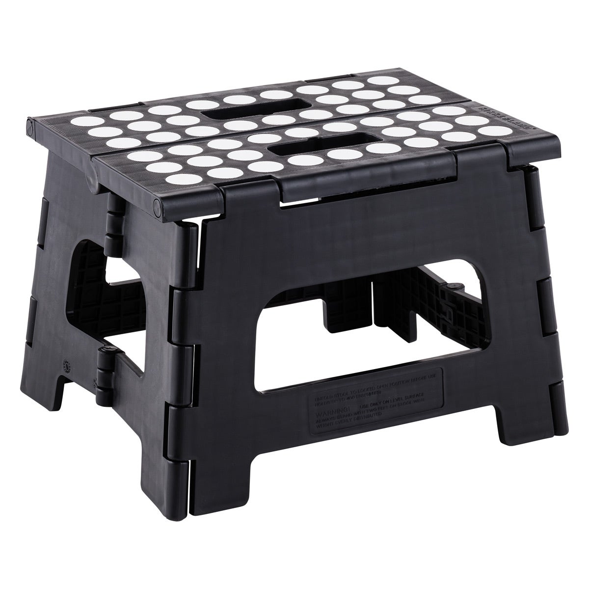 white folding stool