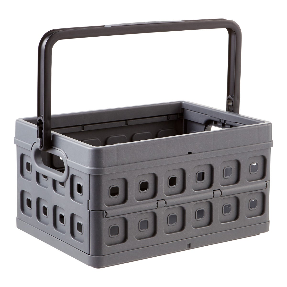 collapsible crates with handles