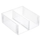 clear stackable sweater bins