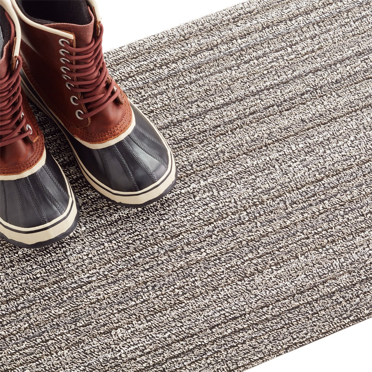 Chilewich Birch Skinny Stripe Door Mat The Container Store