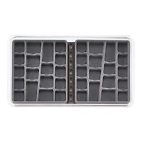 36-Section & 7-Ring Stacking Tray Grey