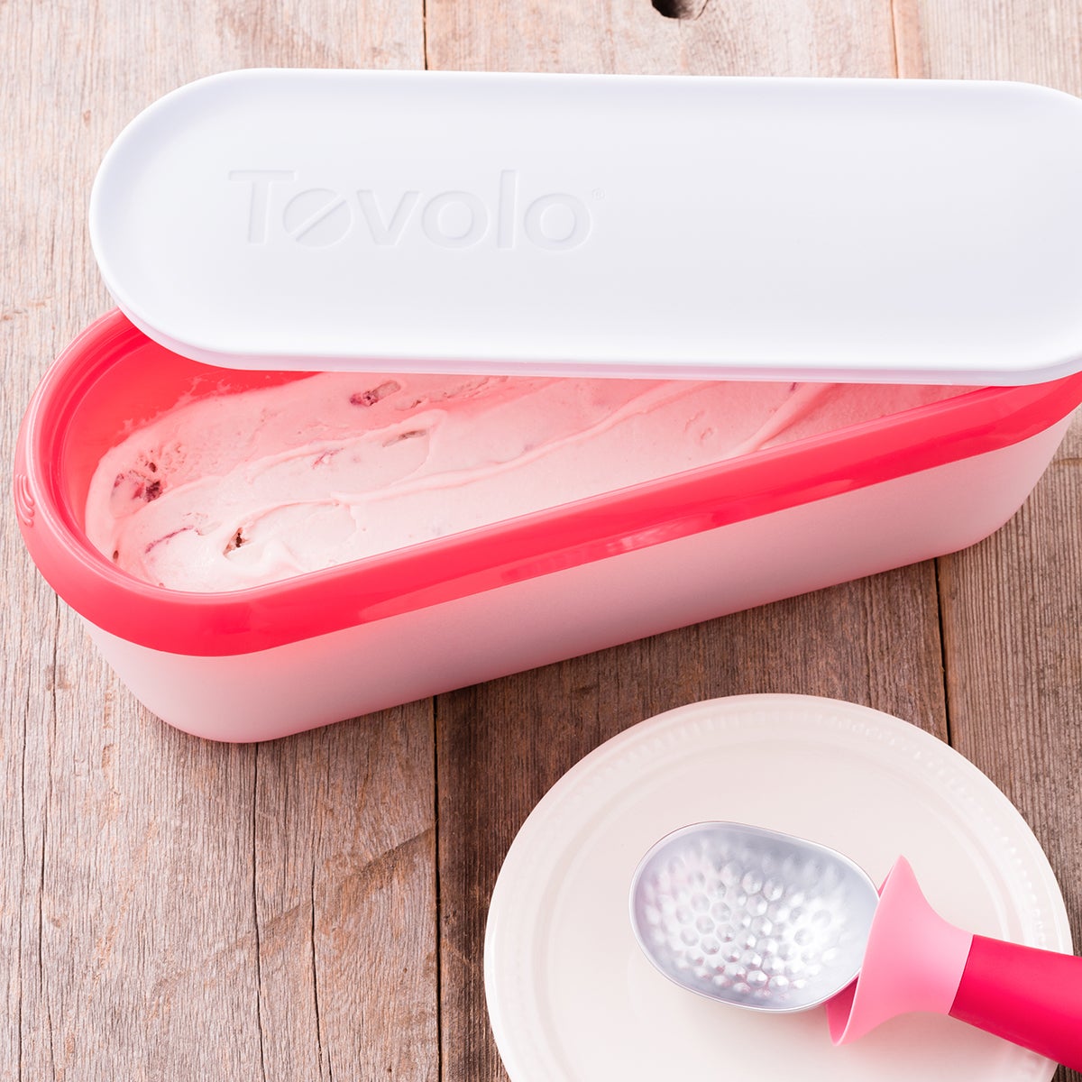 Tovolo Glide A Scoop Ice Cream Tub 1.5 qt White