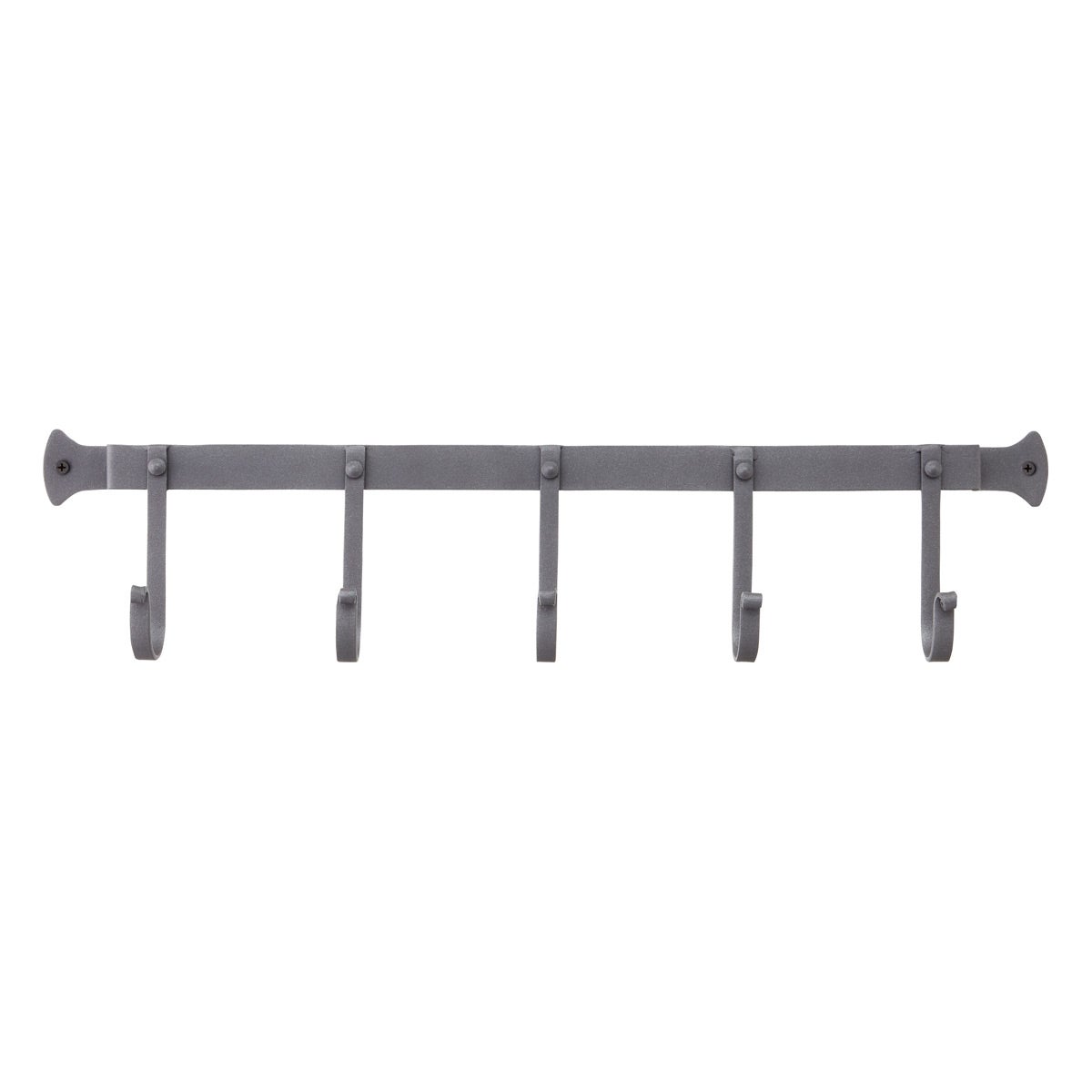 Cast Iron 5-Hook Rack