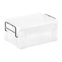 Astage Small Double-Tier Utility Box Translucent