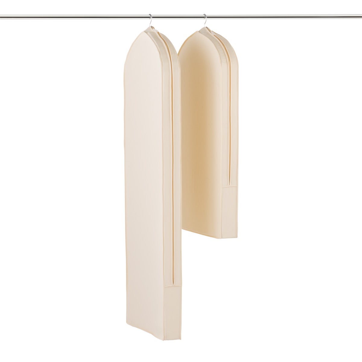 Natural Cotton Gusseted Hanging Bags The Container Store