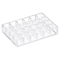 The Container Store 24-Section Luxe Acrylic Lipstick Organizer Clear