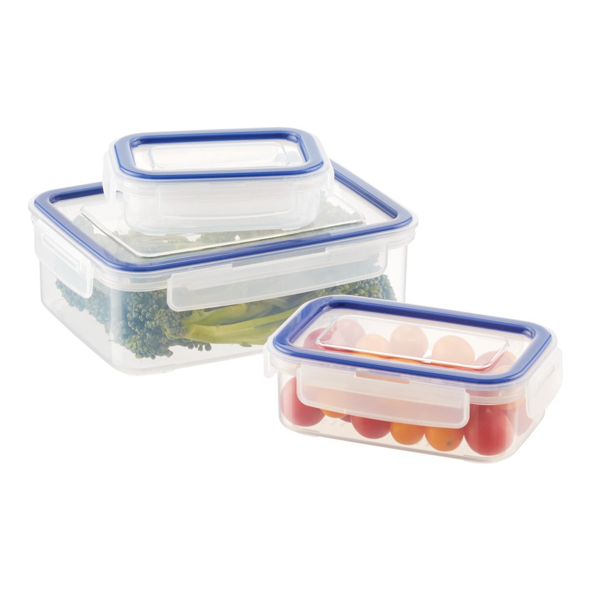 Roware Rectangular Food Storage With Silicone Seals