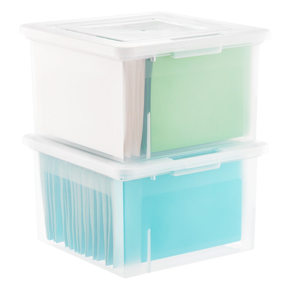 Iris Letter/Legal File Box The Container Store