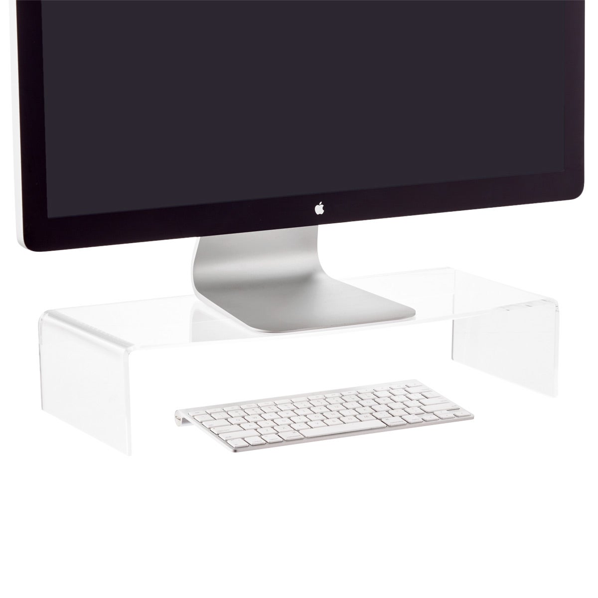 Clarity Acrylic Desktop Divider - 72W - Freestanding