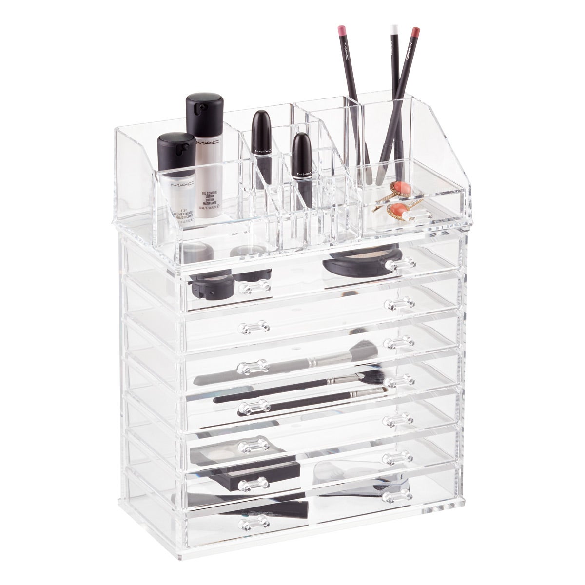 Acrylic Makeup Organizer With Drawer - Acrylic Organizer Makeup Acrylic Makeup Organizer With Drawer - Acrylic Organizer Makeup