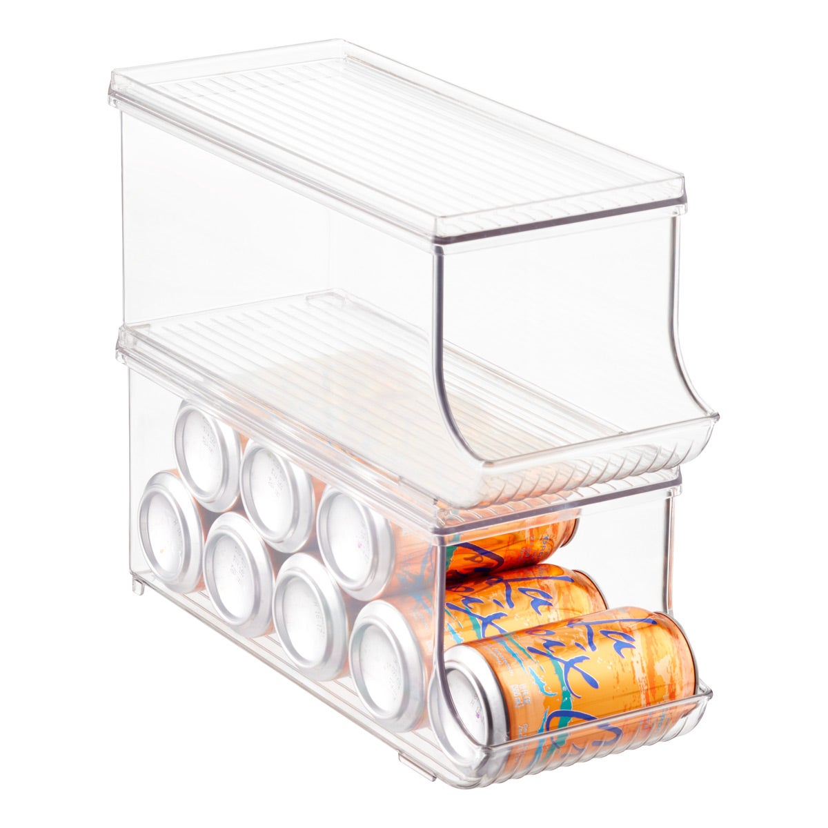 iDesign Linus Fridge Bins Soda Can Organizer - Thumbnail 3