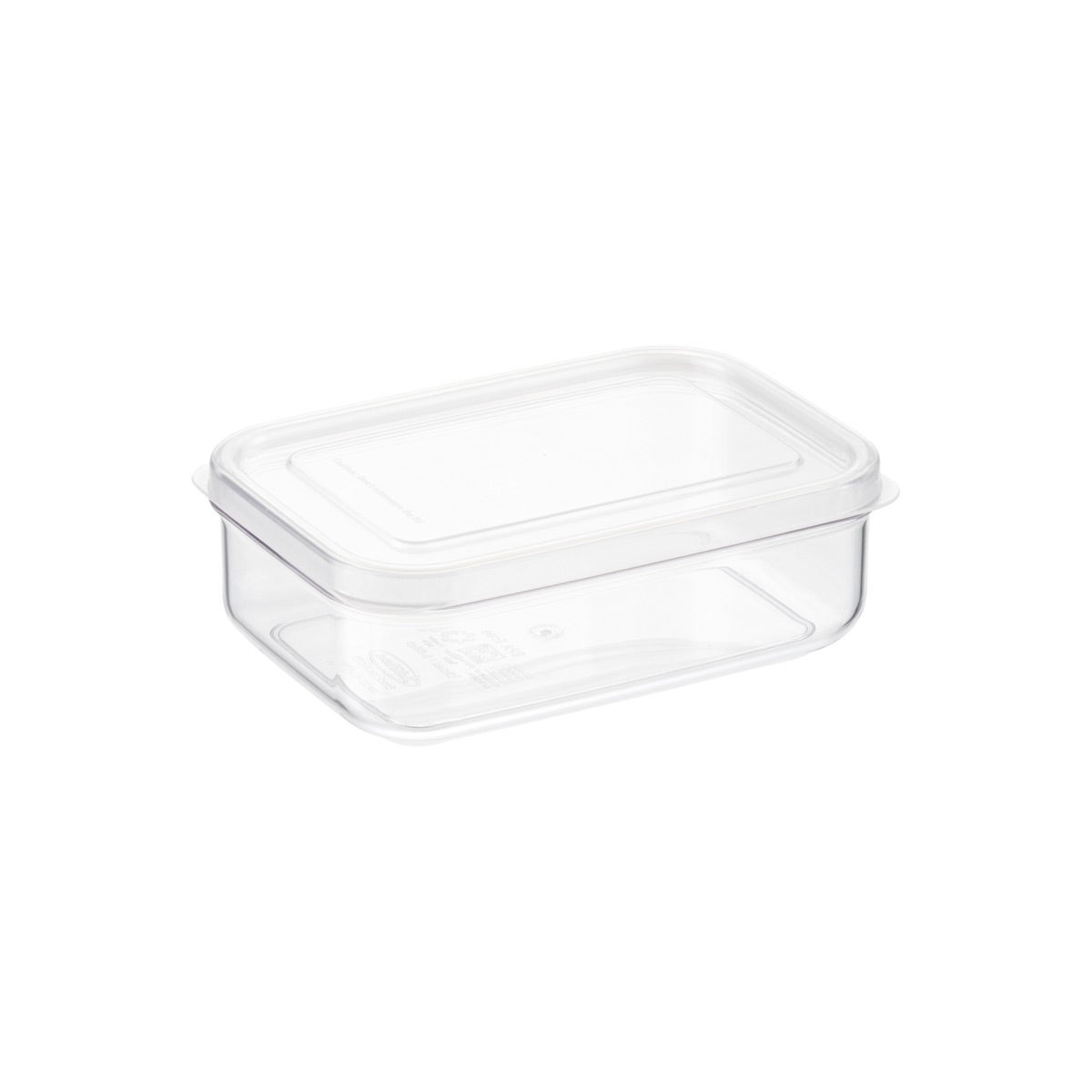 Rectangular Translucent Plastic Storage Containers with Lids