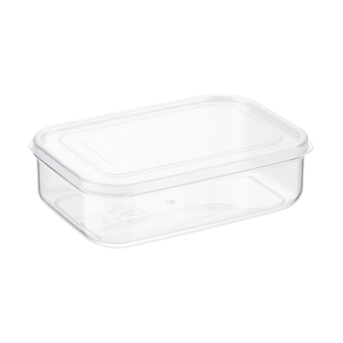 Container Store Nested Rectangular Crystal Clear Food Storage Set