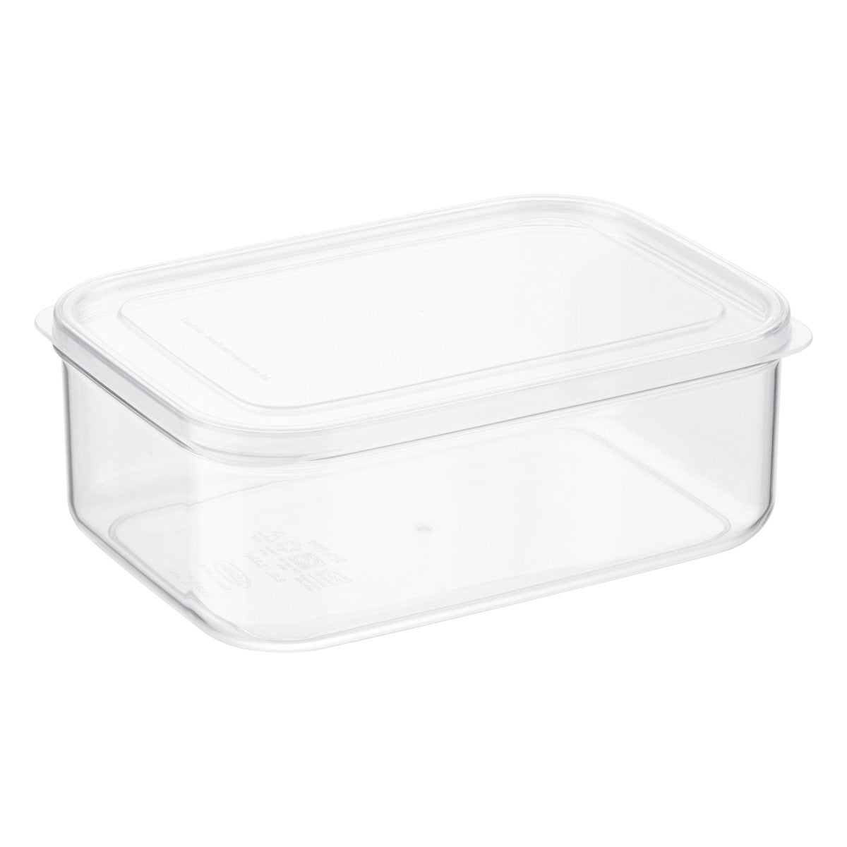 Crystal Clear Rectangular Food Storage The Container
