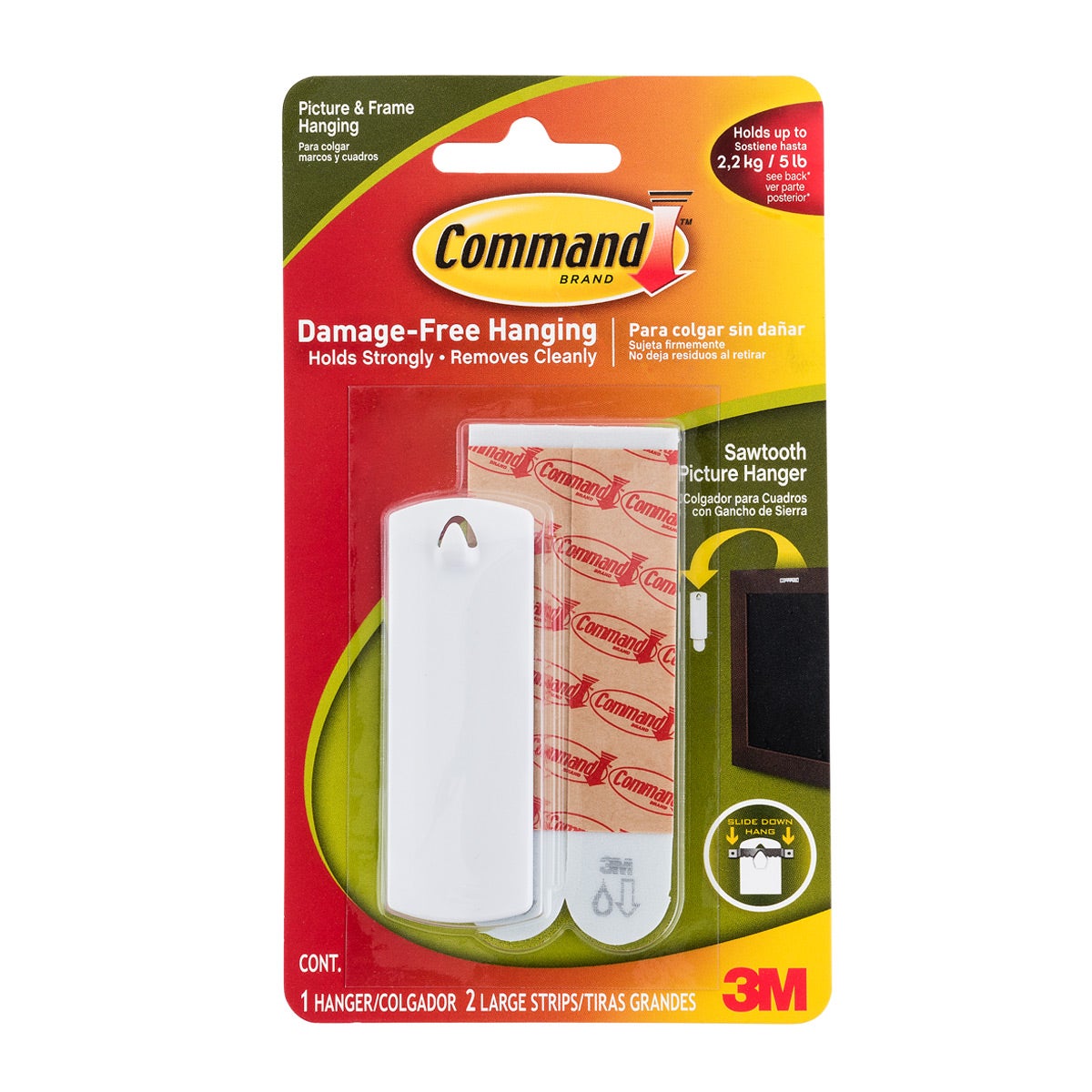3m Command Adhesive Sawtooth Picture Hangers The Container Command Adhesive Picture Hangers