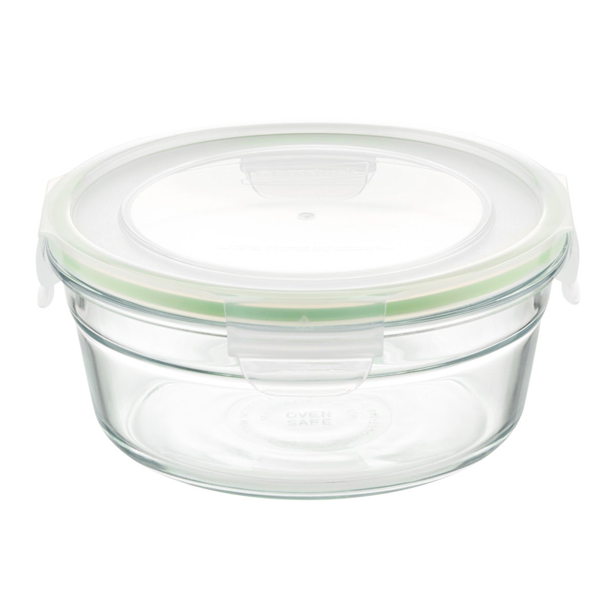 Glasslock Round Food Containers With Lids The Container Glasslock Round Food Containers With Lids