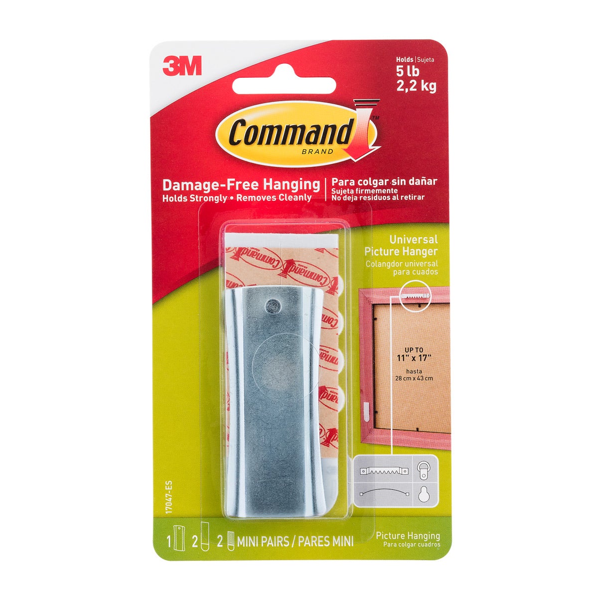 3m Command Adhesive Sticky Nails The Container Roll Over To Zoom