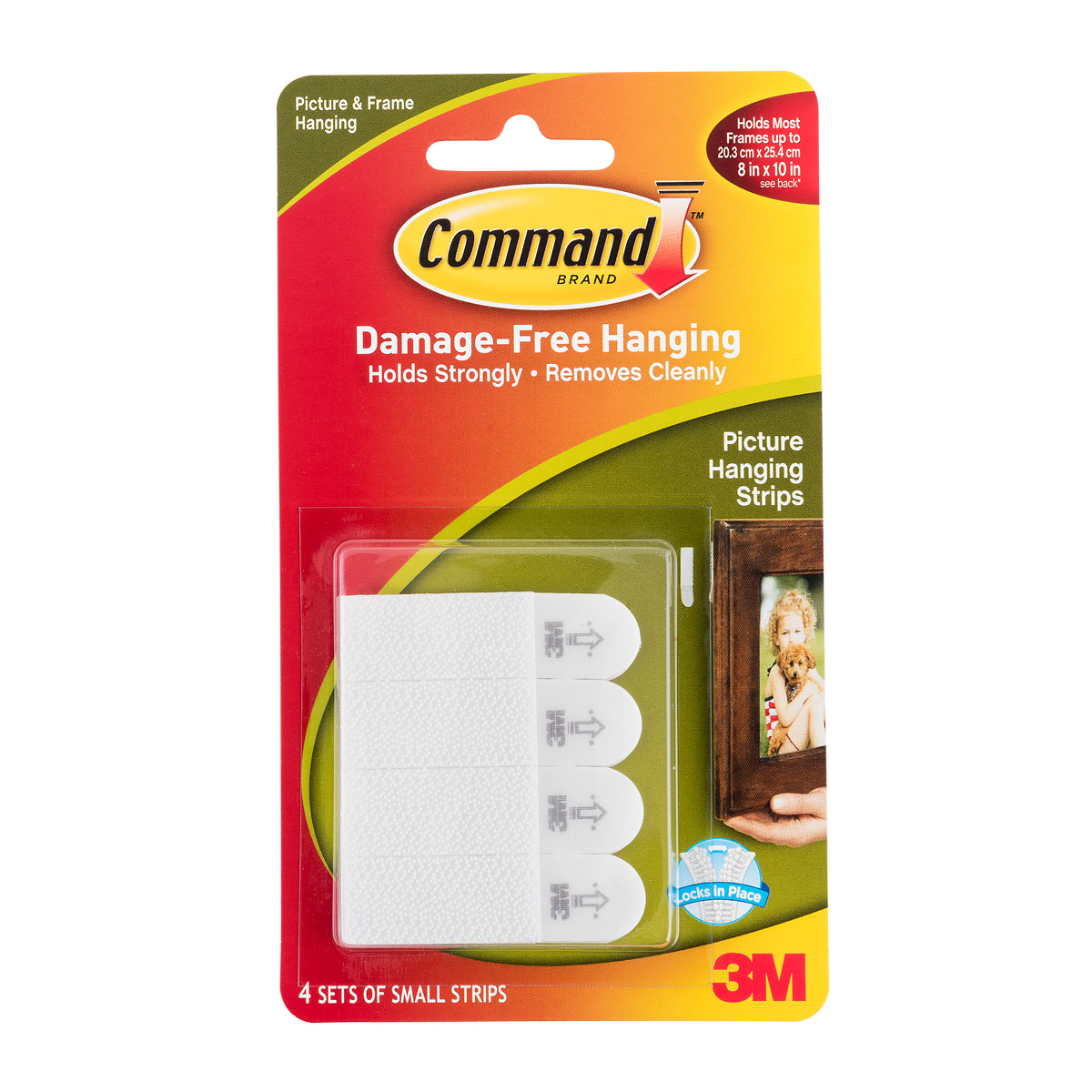 3M Command™ Picture Frame Hanging Strips Adhesive Stick on Strips 