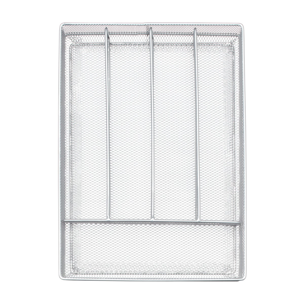 silver mesh cutlery trays
