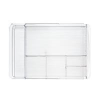 iDESIGN Linus Expandable Drawer Organizer Clear