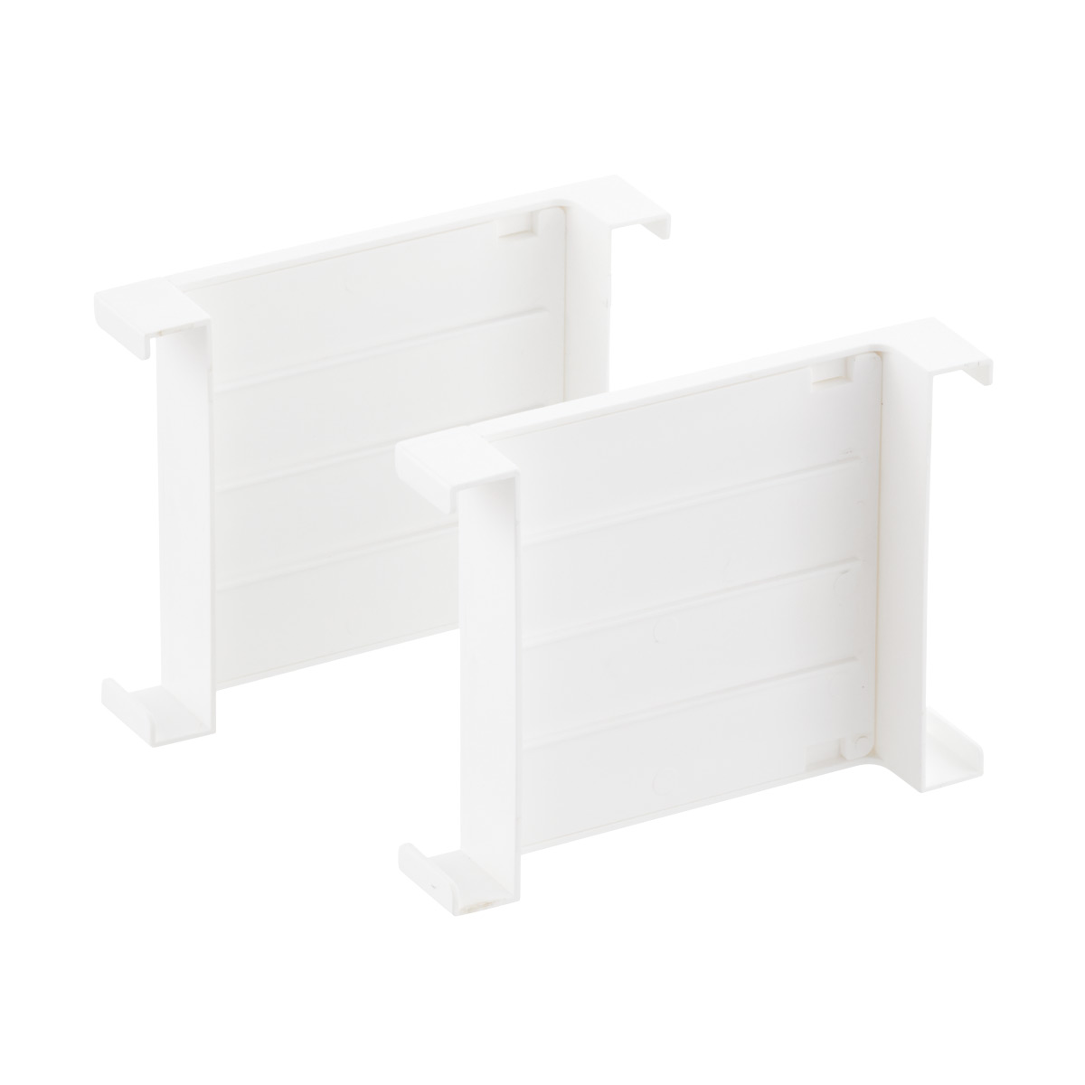1pc White Drawer Organizer Partition, Designed For Dormitory
