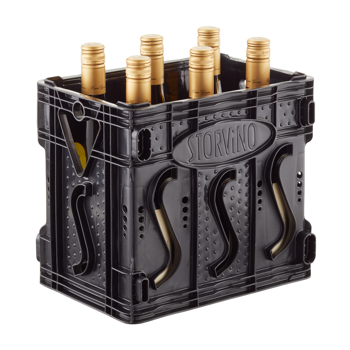 Storvino Wine Crate  The Container Store