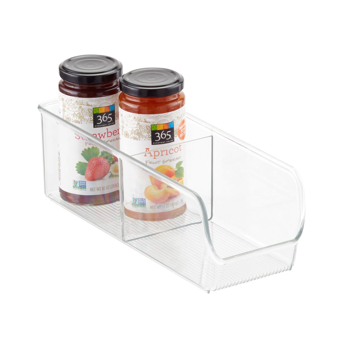 InterDesign Linus 2-Section Divided Cabinet Organizer | The Container Store