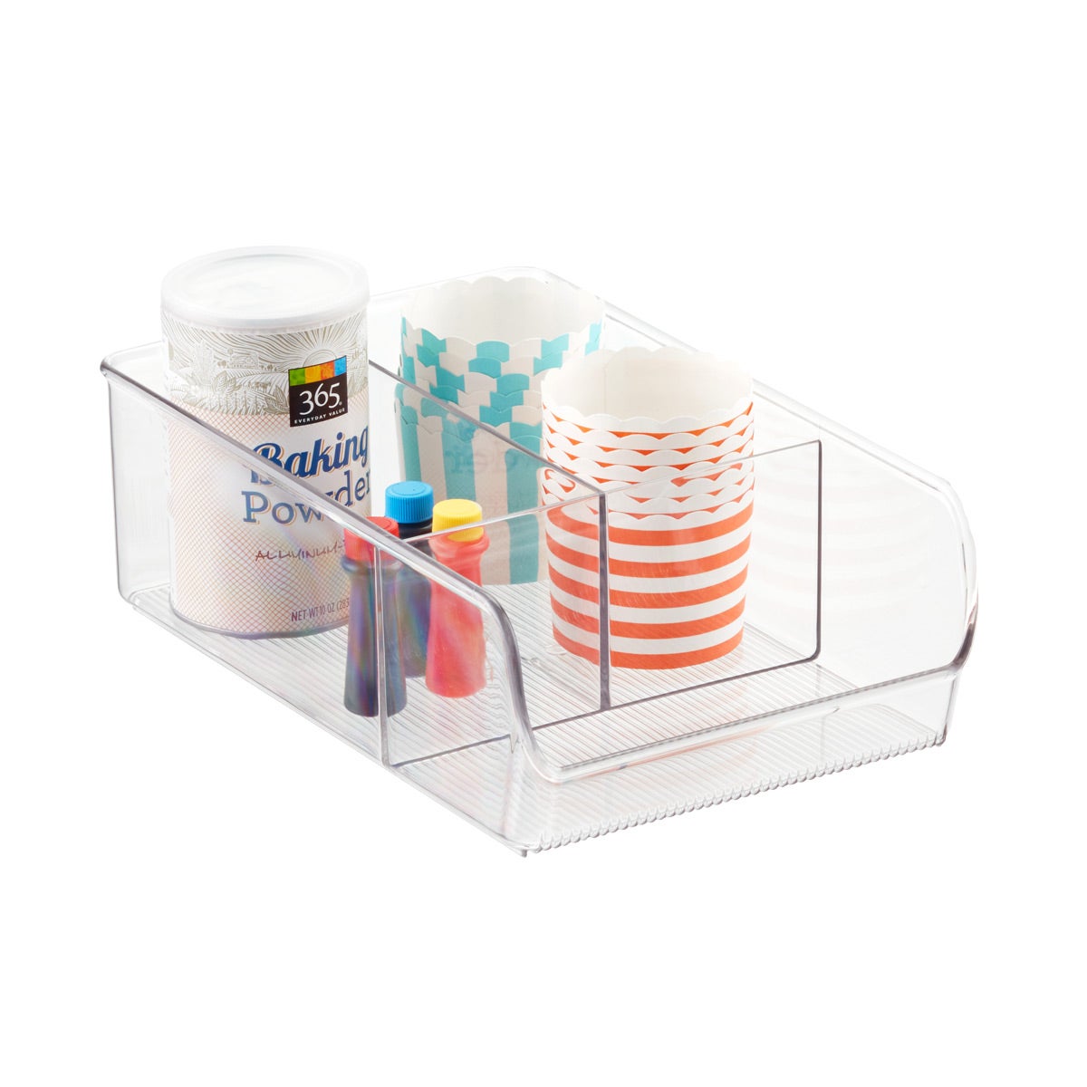 iDesign Linus Wide 3Section Organizer The Container Store