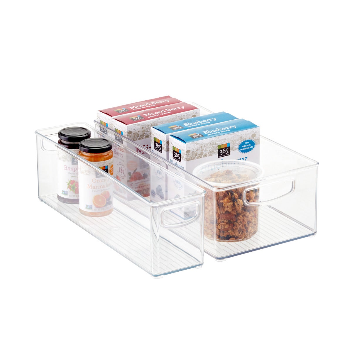 Interdesign 7-Inch Med Plus Linus Organizer, Transparent