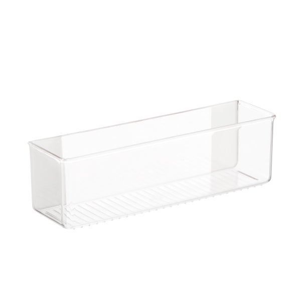 Bandeja Organizadora Con Adhesivo Fuerte Para Baño, Cocina U Oficina - IDesign AFFIXX, Transparente