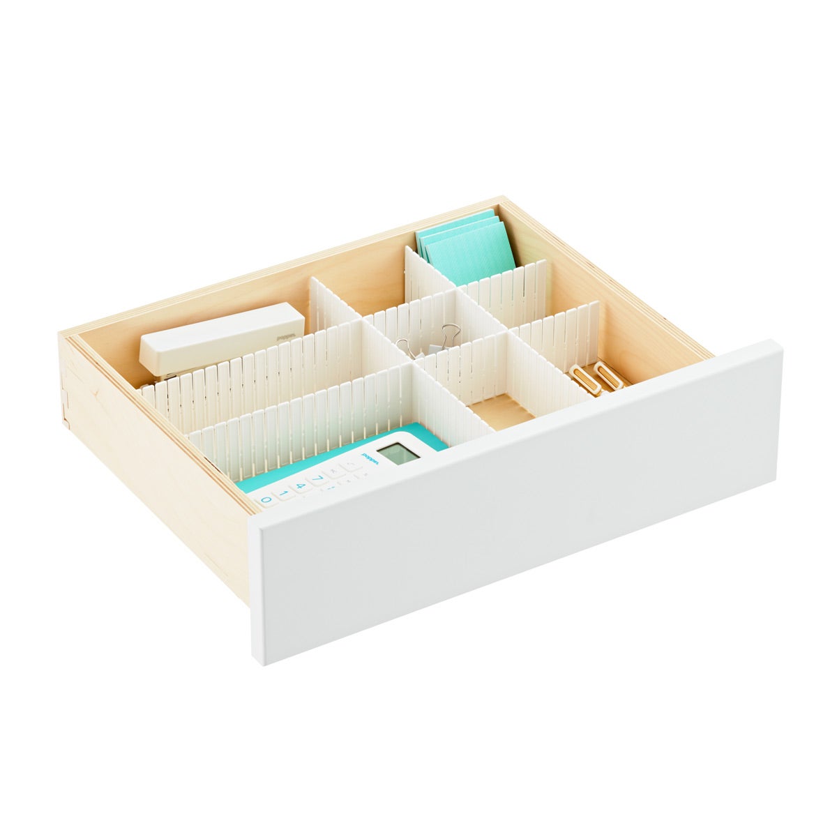 Slotted Interlocking Drawer Organizers The Container Store