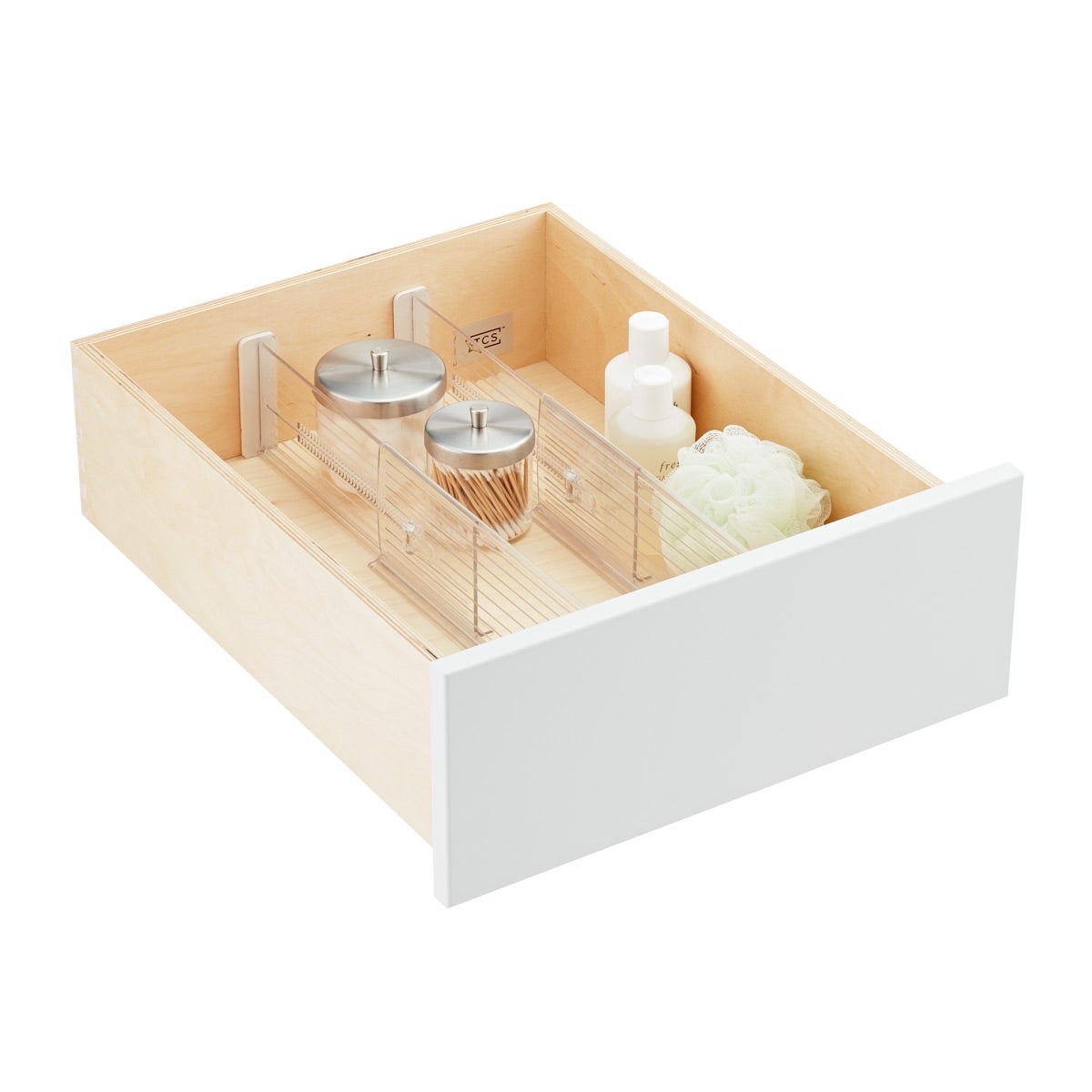 4" Expandable Drawer Dividers The Container Store